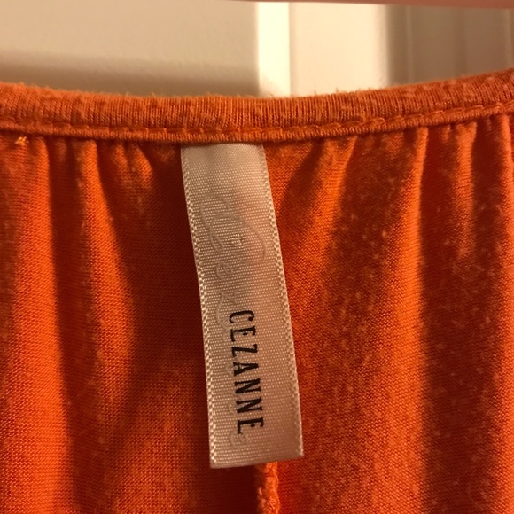 Cezanne • Orange Tunic Dress/Top and belt - Picture 7 of 8